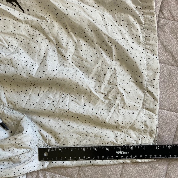 Nike Air Jordan Jumpman Shorts Mens 2XL Gray Black Cement 10” Baggy Nylon - Picture 9 of 11